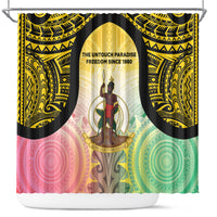 Vanuatu Independence Day Shower Curtain The Untouched Paradise