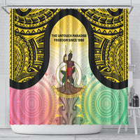 Vanuatu Independence Day Shower Curtain The Untouched Paradise
