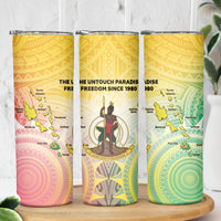 Vanuatu Independence Day Skinny Tumbler The Untouched Paradise LT05 - Polynesian Pride