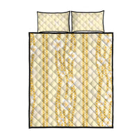 Hawaii Queen Liliuokalani Quilt Bed Set Gold Lei Pua Kalaunu LT05 - Polynesian Pride