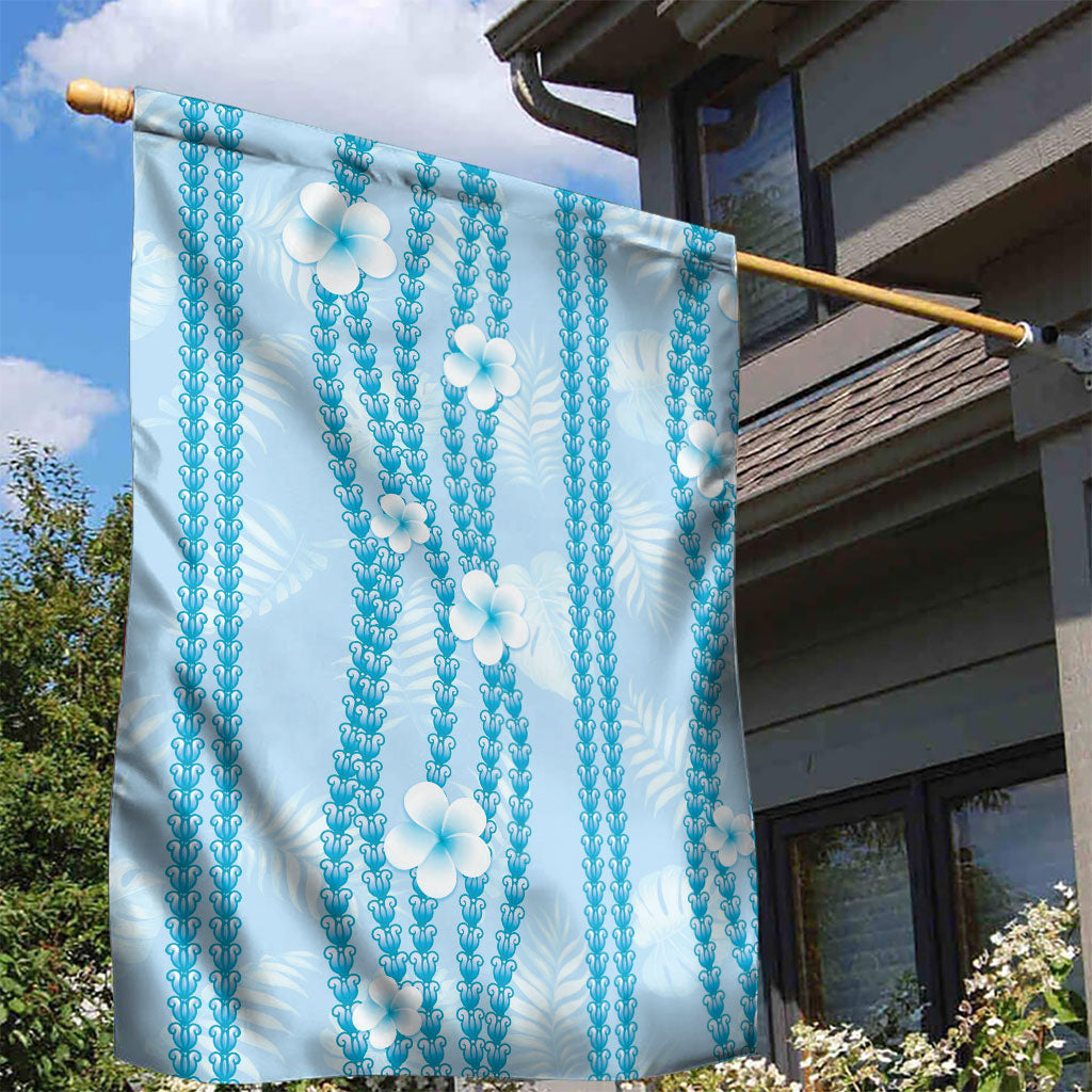 Hawaii Queen Liliuokalani Garden Flag Blue Lei Pua Kalaunu LT05 - Polynesian Pride