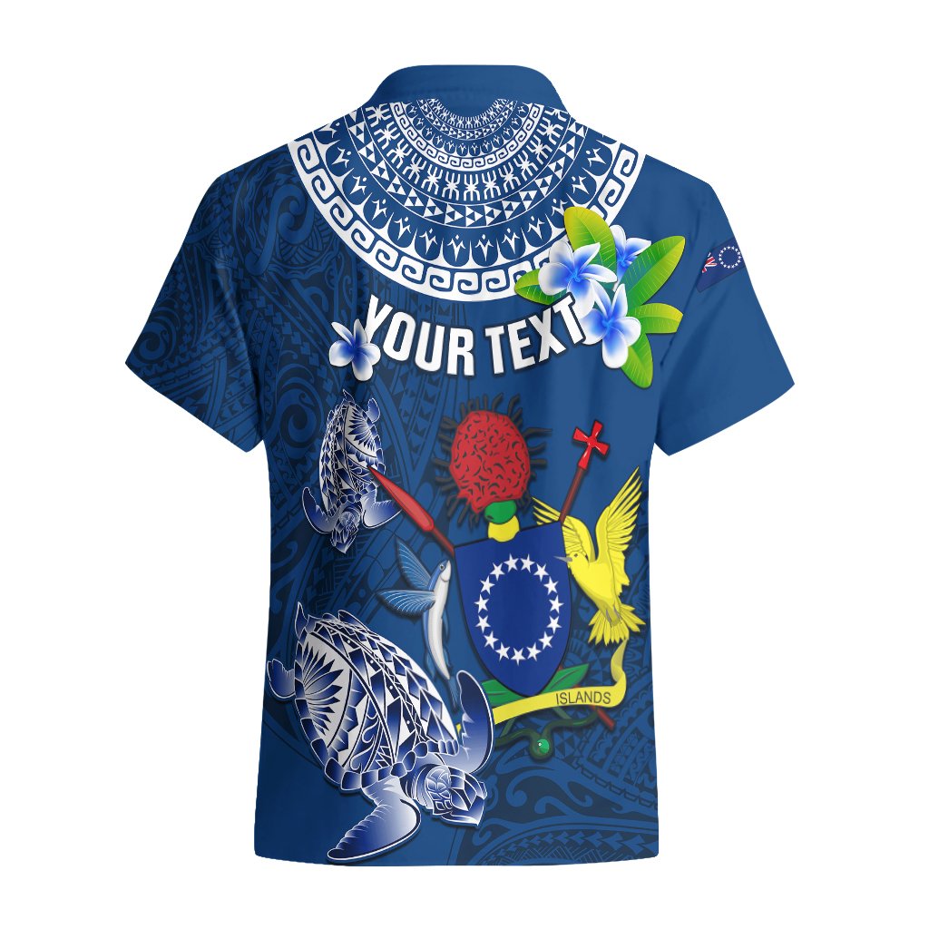 Personalized Cook Islands Pukapuka Hawaiian Shirt Coat Of Arms Plumeria Polynesian Turtle LT05 - Polynesian Pride