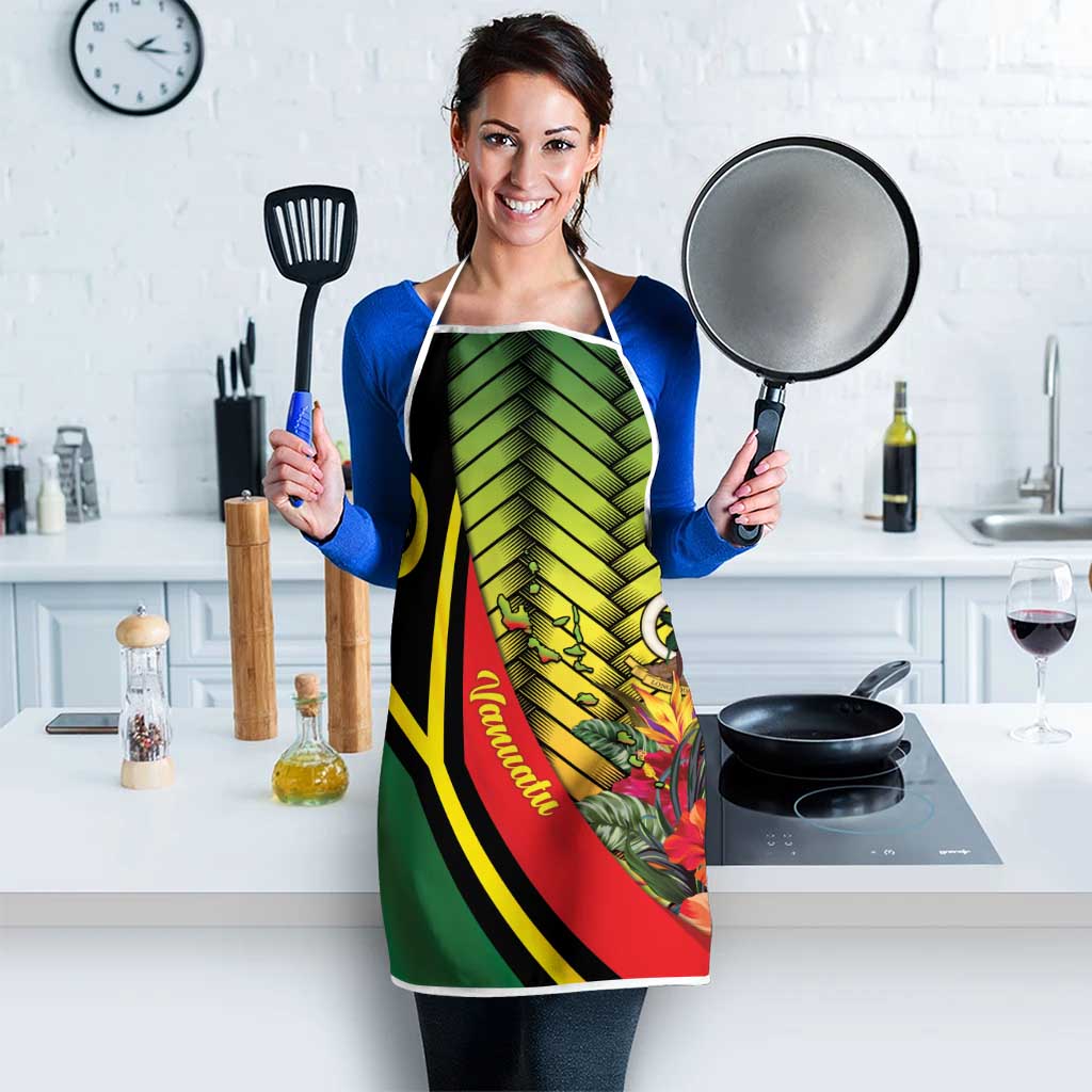 Vanuatu Constitution Day Apron Long Live Vanuatu - Polynesian Pride