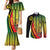 Vanuatu Constitution Day Couples Matching Mermaid Dress and Long Sleeve Button Shirt Long Live Vanuatu - Polynesian Pride