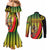Vanuatu Constitution Day Couples Matching Mermaid Dress and Long Sleeve Button Shirt Long Live Vanuatu - Polynesian Pride