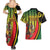 Vanuatu Constitution Day Couples Matching Summer Maxi Dress and Hawaiian Shirt Long Live Vanuatu - Polynesian Pride