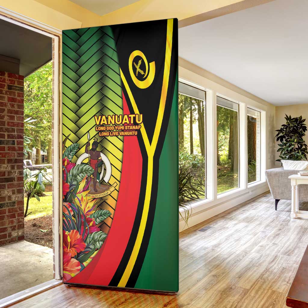 Vanuatu Constitution Day Door Cover Long Live Vanuatu - Polynesian Pride