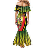 Vanuatu Constitution Day Family Matching Mermaid Dress and Hawaiian Shirt Long Live Vanuatu - Polynesian Pride