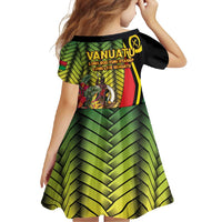 Vanuatu Constitution Day Family Matching Tank Maxi Dress and Hawaiian Shirt Long Live Vanuatu - Polynesian Pride