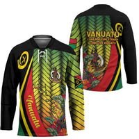 Vanuatu Constitution Day Hockey Jersey Long Live Vanuatu - Polynesian Pride