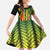 Vanuatu Constitution Day Kid Short Sleeve Dress Long Live Vanuatu - Polynesian Pride