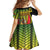 Vanuatu Constitution Day Kid Short Sleeve Dress Long Live Vanuatu - Polynesian Pride