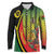 Vanuatu Constitution Day Long Sleeve Polo Shirt Long Live Vanuatu - Polynesian Pride