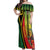 Vanuatu Constitution Day Off Shoulder Maxi Dress Long Live Vanuatu - Polynesian Pride