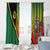 Vanuatu Constitution Day Window Curtain Long Live Vanuatu - Polynesian Pride
