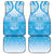 Fiji Day Car Mats 55th Anniversary Forever Fiji - Polynesian Pride