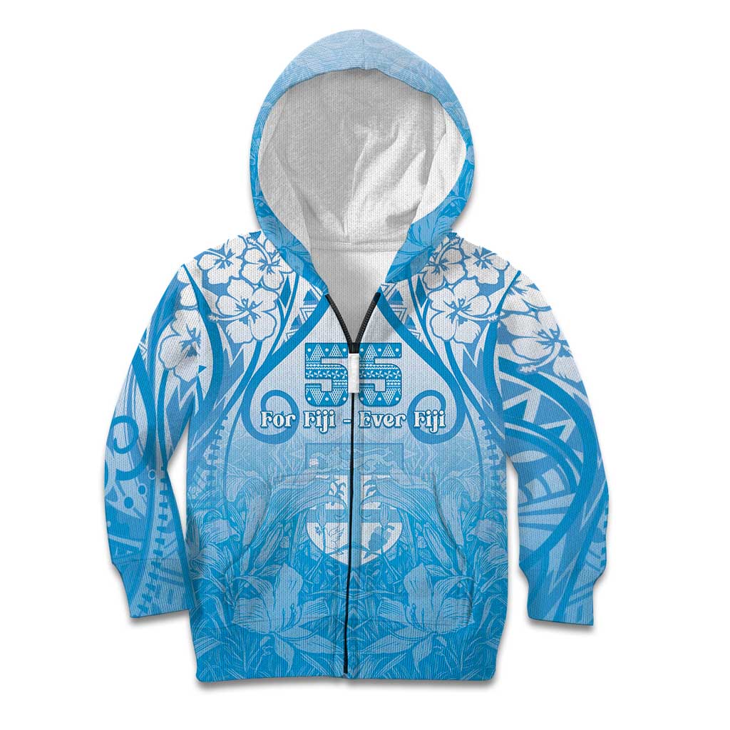 Fiji Day Kid Hoodie 55th Anniversary Forever Fiji - Polynesian Pride