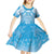 Fiji Day Kid Short Sleeve Dress 55th Anniversary Forever Fiji - Polynesian Pride