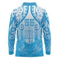 Fiji Day Long Sleeve Polo Shirt 55th Anniversary Forever Fiji - Polynesian Pride
