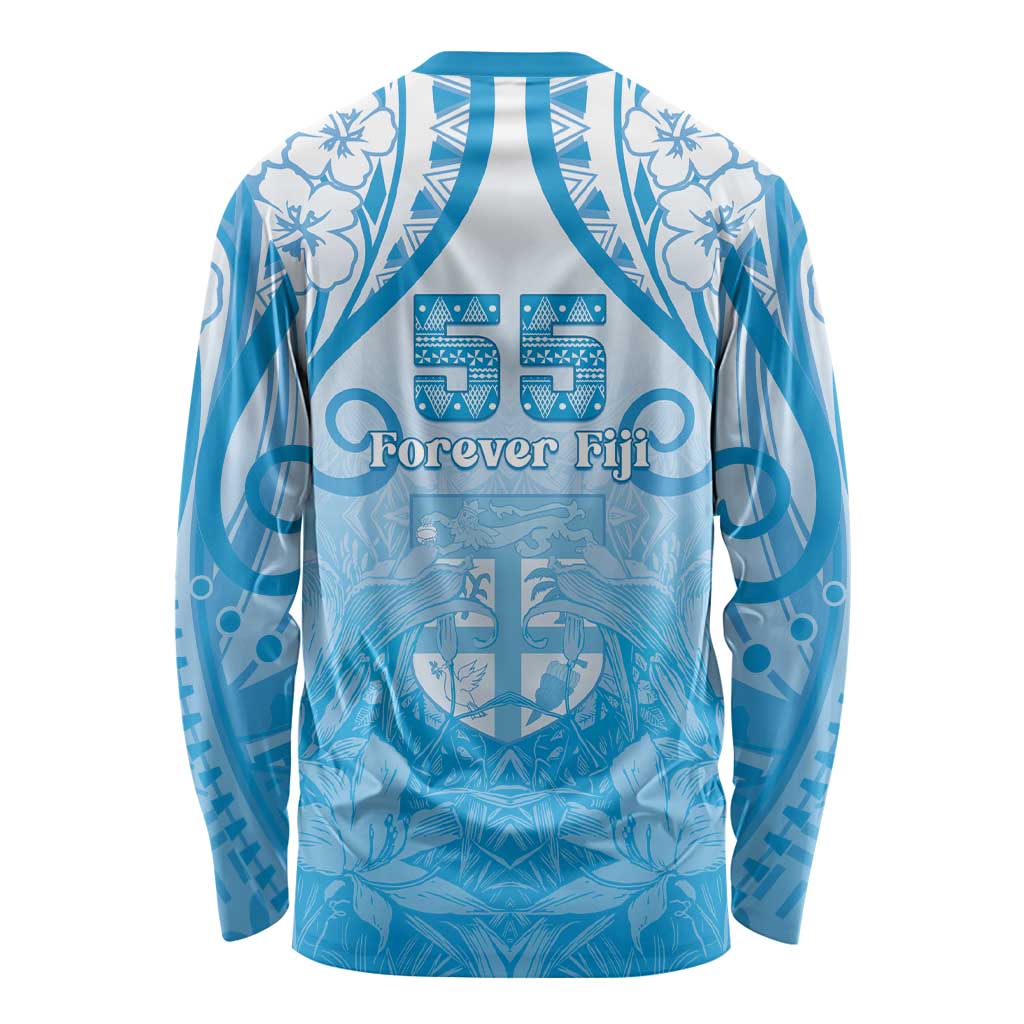 Fiji Day Long Sleeve Shirt 55th Anniversary Forever Fiji - Polynesian Pride