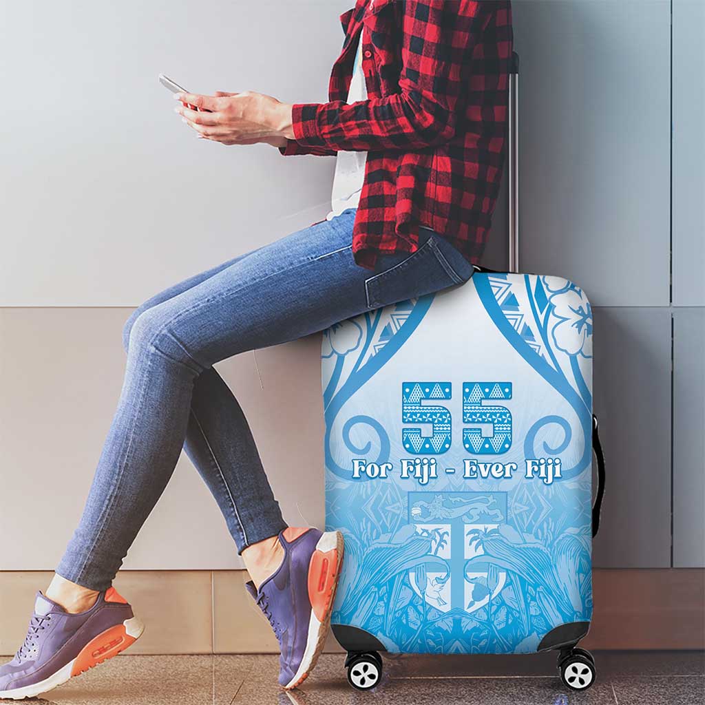 Fiji Day Luggage Cover 55th Anniversary Forever Fiji - Polynesian Pride