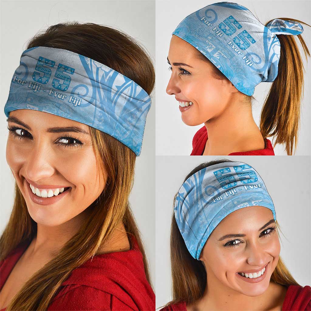 Fiji Day Neck Gaiter 55th Anniversary Forever Fiji - Polynesian Pride