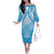 Fiji Day Off The Shoulder Long Sleeve Dress 55th Anniversary Forever Fiji - Polynesian Pride