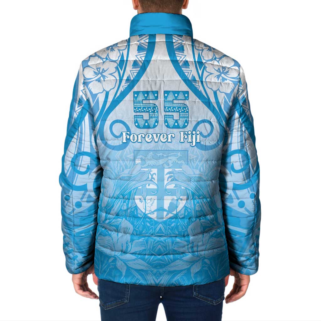 Fiji Day Padded Jacket 55th Anniversary Forever Fiji - Polynesian Pride