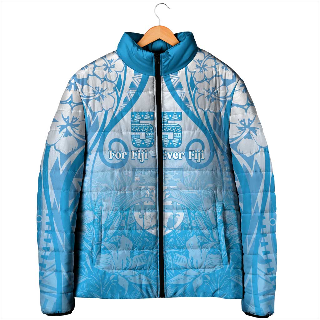 Fiji Day Padded Jacket 55th Anniversary Forever Fiji - Polynesian Pride