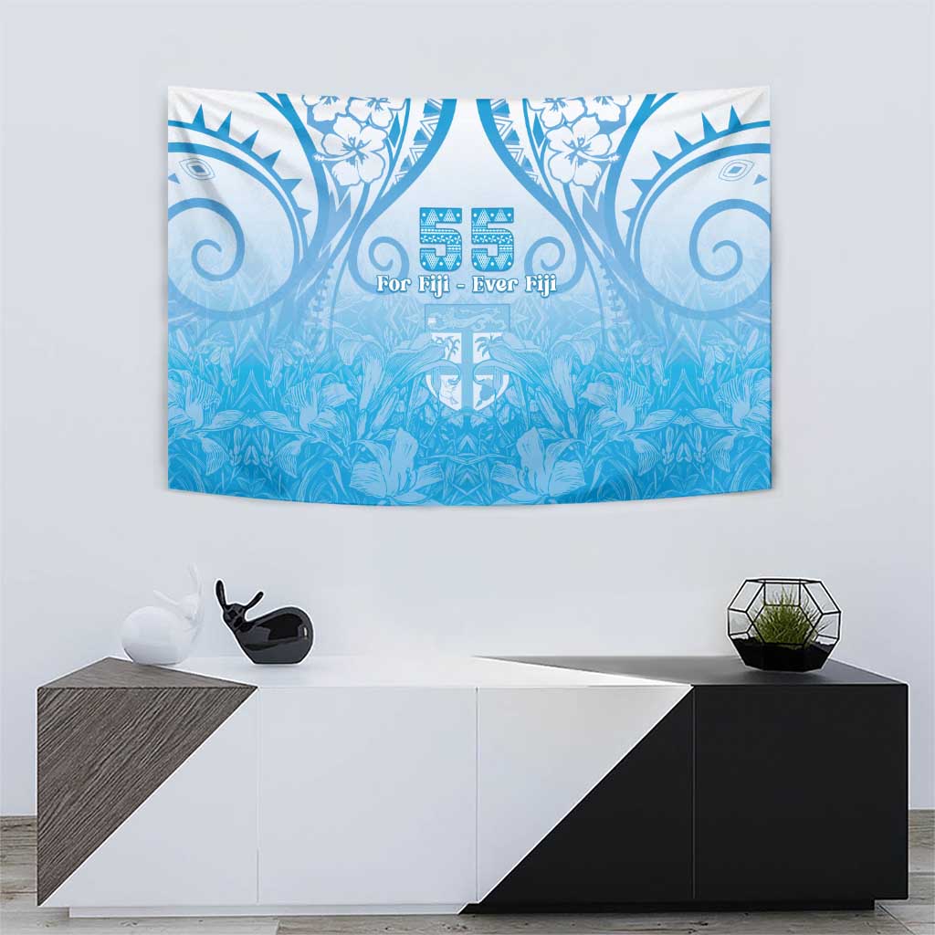 Fiji Day Tapestry 55th Anniversary Forever Fiji - Polynesian Pride