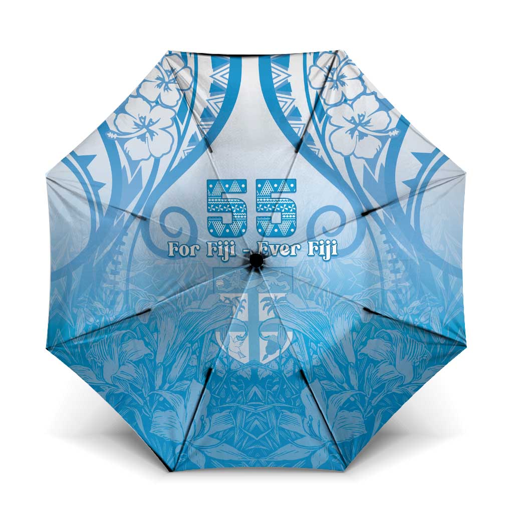 Fiji Day Umbrella 55th Anniversary Forever Fiji - Polynesian Pride