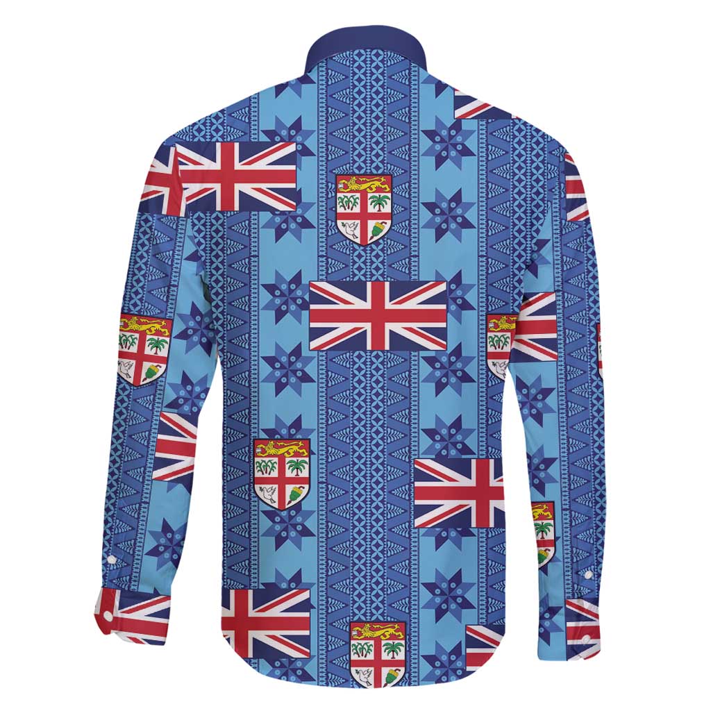 Fiji Masi Tapa Family Matching Off Shoulder Short Dress and Hawaiian Shirt Coat Of Arms LT05 - Polynesian Pride