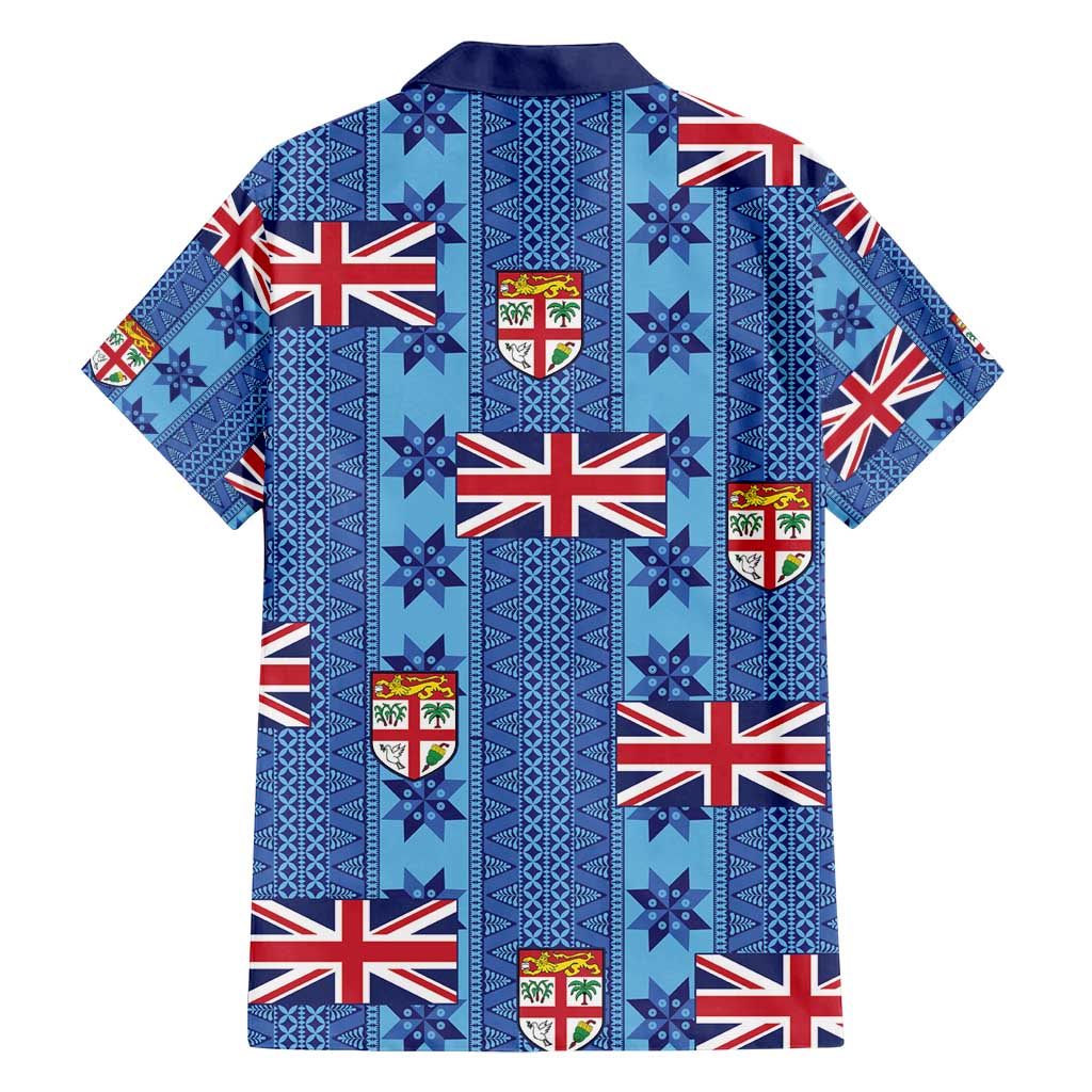 Fiji Masi Tapa Family Matching Summer Maxi Dress and Hawaiian Shirt Coat Of Arms LT05 - Polynesian Pride