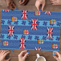 Fiji Masi Tapa Puzzle Coat Of Arms - Polynesian Pride