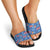 Fiji Masi Tapa Slide Sandals Coat Of Arms - Polynesian Pride