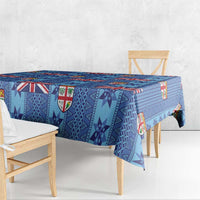 Fiji Masi Tapa Tablecloth Coat Of Arms - Polynesian Pride