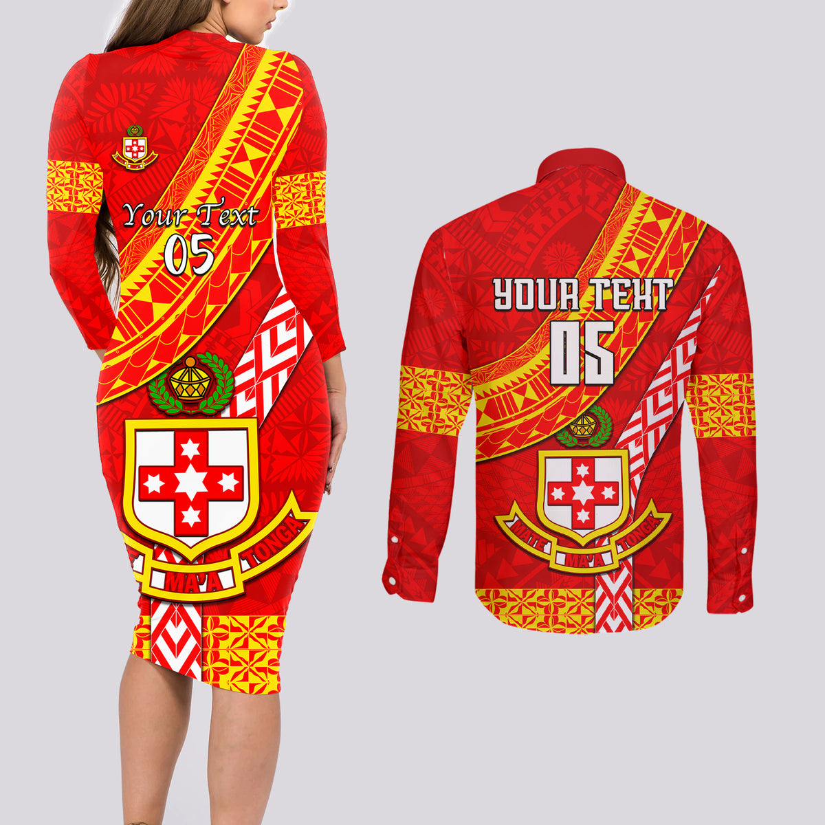 custom-kolisi-tonga-couples-matching-long-sleeve-bodycon-dress-and-long-sleeve-button-shirts-tongan-kupesi-pattern