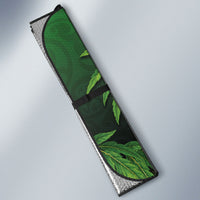 New Zealand Black Robin Auto Sun Shade Karure Maori Koru Art Tattoo LT05 - Polynesian Pride