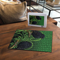 New Zealand Black Robin Puzzle Karure Maori Koru Art Tattoo LT05 - Polynesian Pride