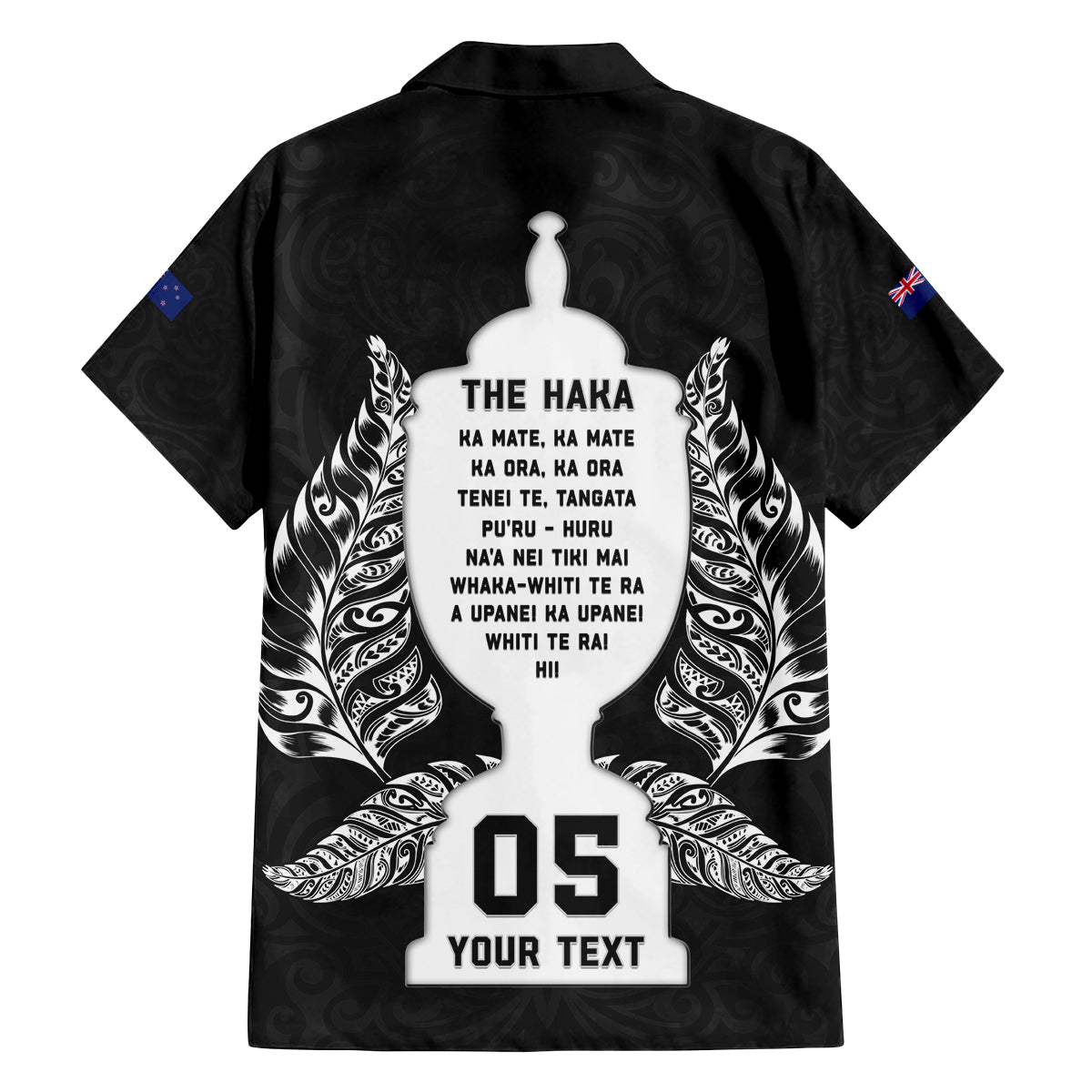 Custom New Zealand Rugby Family Matching Tank Maxi Dress and Hawaiian Shirt The Haka With Champions Cup LT05 - Polynesian Pride