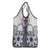 Hawaii Grocery Bag Barkcloth Pattern Vintage Style