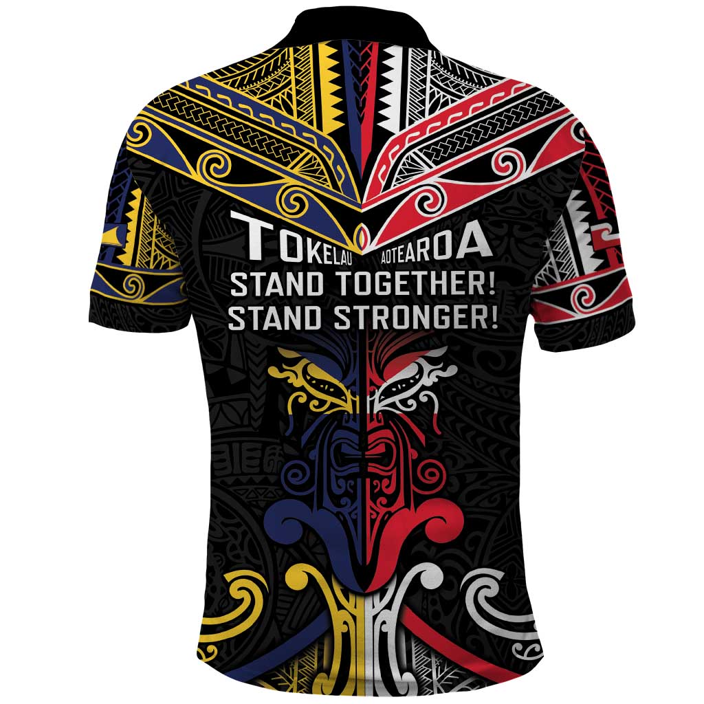 Tokelau And Aotearoa Polo Shirt Together For Te Tiriti O Waitangi LT05 - Polynesian Pride