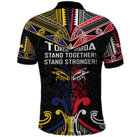 Tokelau And Aotearoa Polo Shirt Together For Te Tiriti O Waitangi LT05 - Polynesian Pride