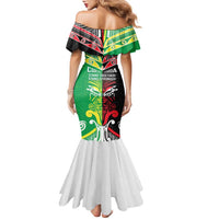 Cook Islands And Aotearoa Family Matching Mermaid Dress and Hawaiian Shirt Together For Te Tiriti O Waitangi LT05 - Polynesian Pride