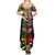 Niue And Aotearoa Summer Maxi Dress Together For Te Tiriti O Waitangi