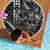 Hawaii Ikaika Warrior Helmet Beach Blanket Black Tribal Tattoo