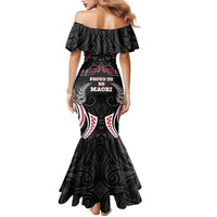 Aotearoa Family Matching Mermaid Dress and Hawaiian Shirt Proud To Be Maori LT05 - Polynesian Pride
