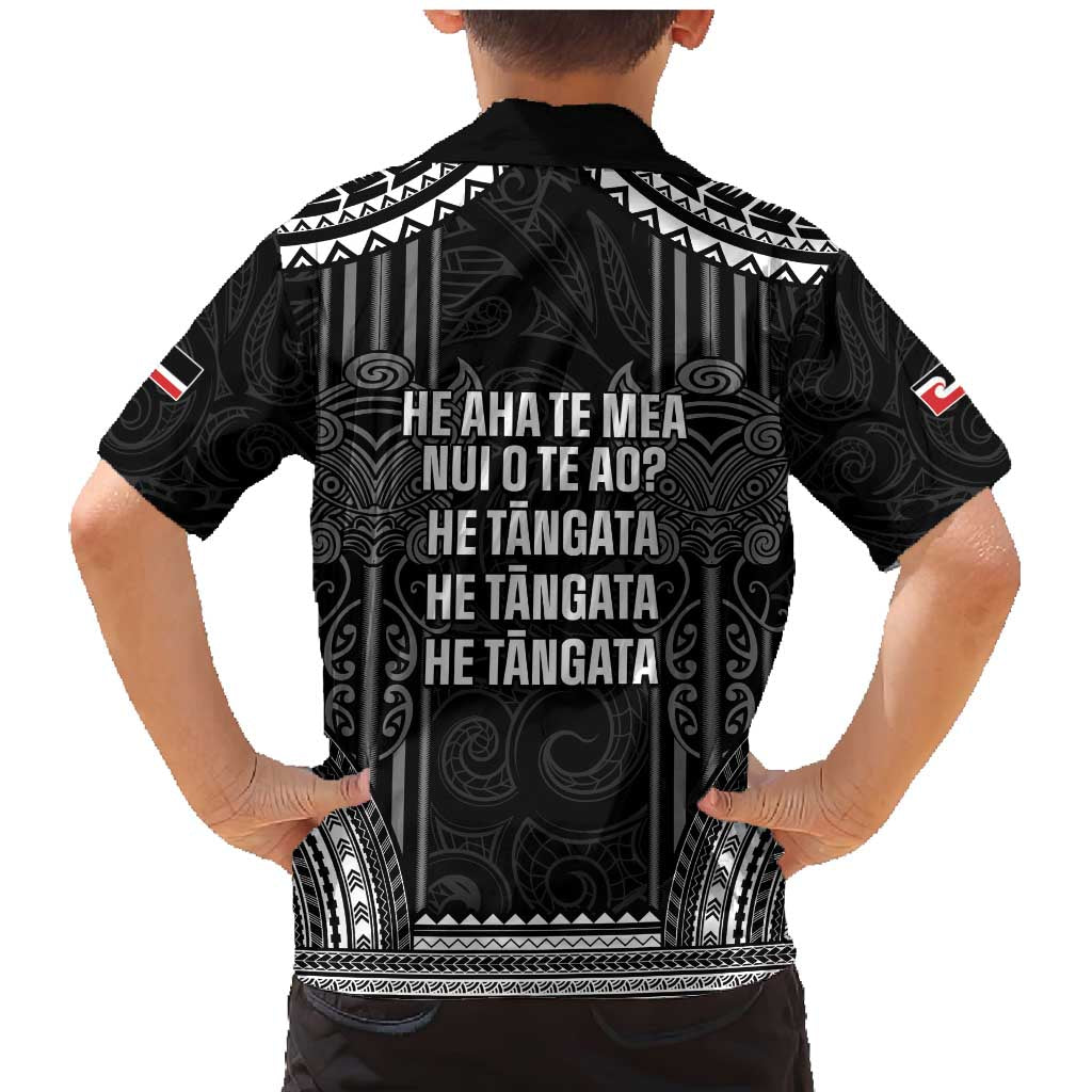 Aotearoa Toitu Te Tiriti Family Matching Mermaid Dress and Hawaiian Shirt No Kiwi Without Iwi LT05 - Polynesian Pride