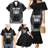 Aotearoa Toitu Te Tiriti Family Matching Mermaid Dress and Hawaiian Shirt No Kiwi Without Iwi LT05 - Polynesian Pride