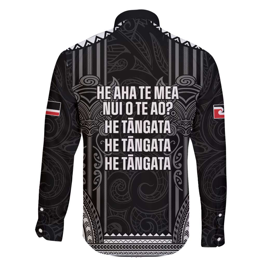Aotearoa Toitu Te Tiriti Family Matching Tank Maxi Dress and Hawaiian Shirt No Kiwi Without Iwi LT05 - Polynesian Pride